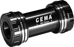 [BC-PIS160] Pista Central CEMA Pressfit BB30 acero inox W: 68/73 x ID: 42 mm black