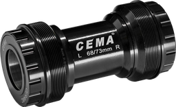 [BC-PIS169] Pista Central CEMA Rosca T47 for Shimano W: 68/73 - M47x1,0 acero inox black