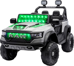 [BP-CARB002] Carro ZERO luces//c/bateria//BT//recargable 12V4.5AH silver/black